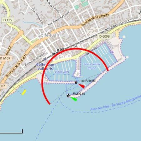 F2 Climatise A Golfe -Juan En Front De Mer Et Piscine Vallauris Ngoại thất bức ảnh